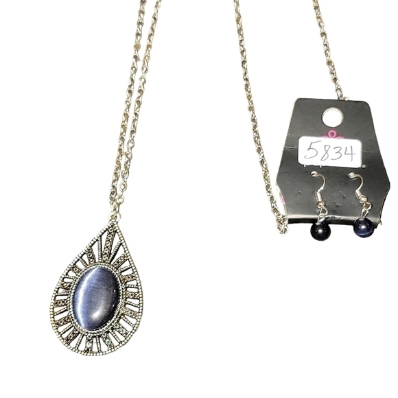 Paparazzi Necklace - Total Tranquility - Blue NWT - Picture 2 of 9